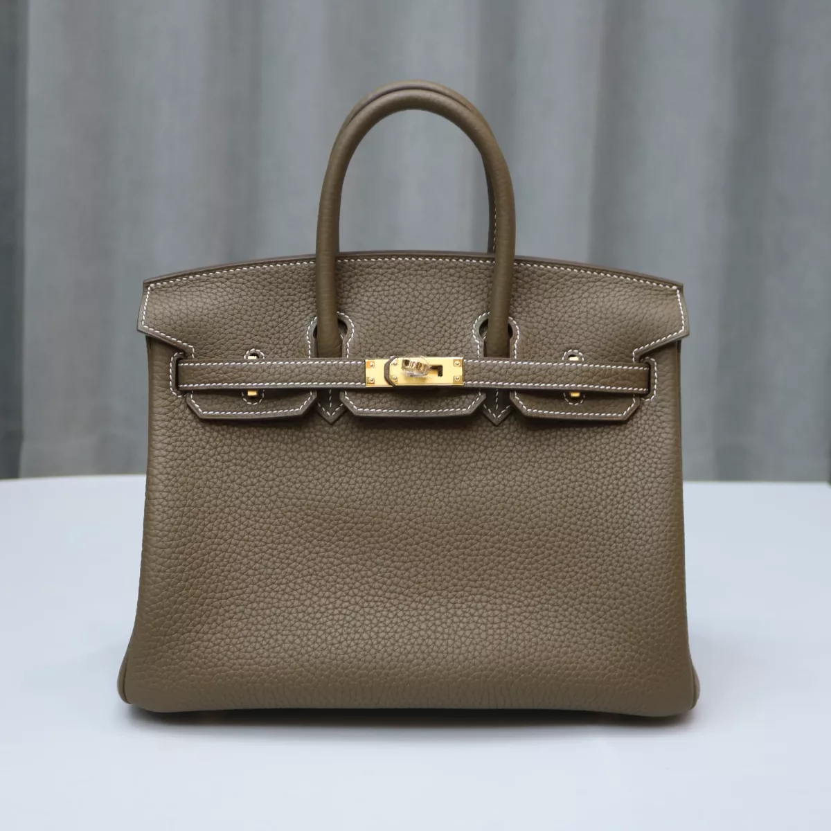 CK18 etoupe clemence birkin 25 with GHW