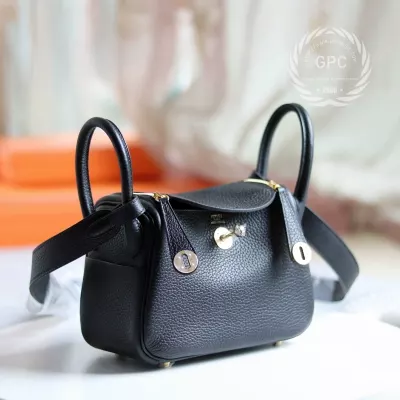 89 Noir Clemence Mini Lindy GHW
