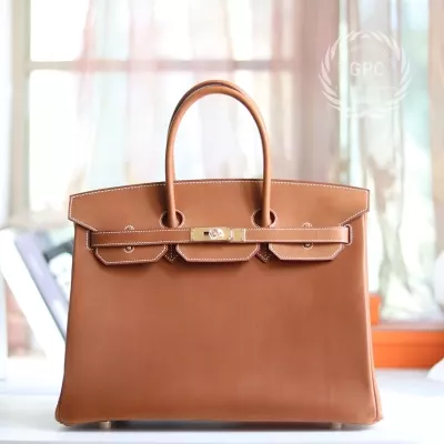 C37 gold barenia birkin 35 GHW