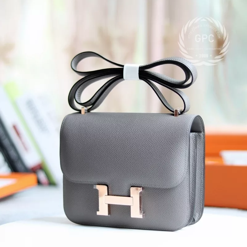 8F etain epsom Constance 19cm Rose Gold Hardware