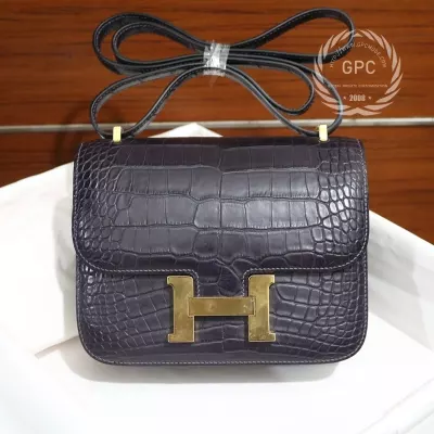 59 raisin matte Alligator crocodile constance 19 GHW