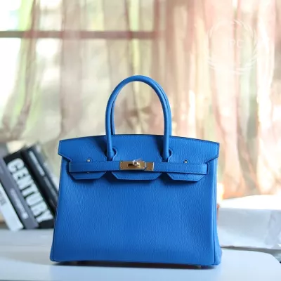 blue hydra cherve with rose mexico interior  BIRKIN 30 GHW