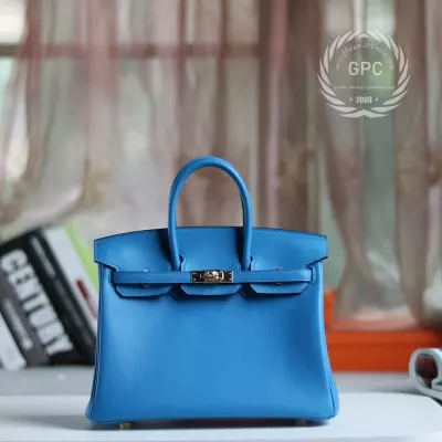 B3 blue zanzibar swift birkin 25 GHW