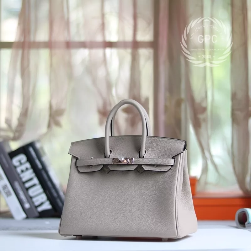 C81 Gris Tourterelle togo birkin 25 RGHW