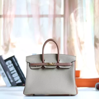 S2 trench & C37 gold togo birkin 25 Brush GHW