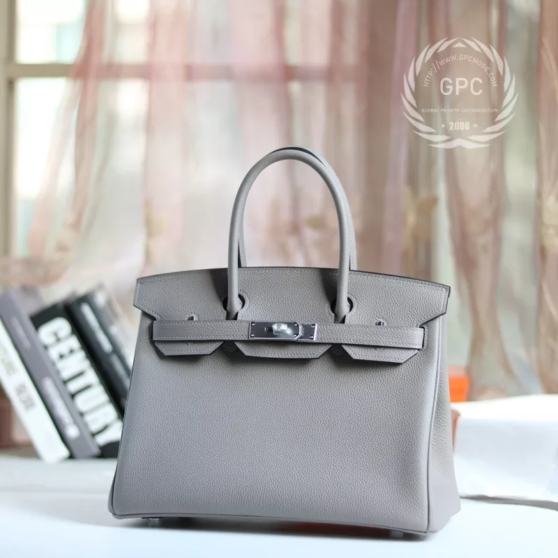 M8 gris asphatle with C80 gris pearl togo birkin 30 PHW