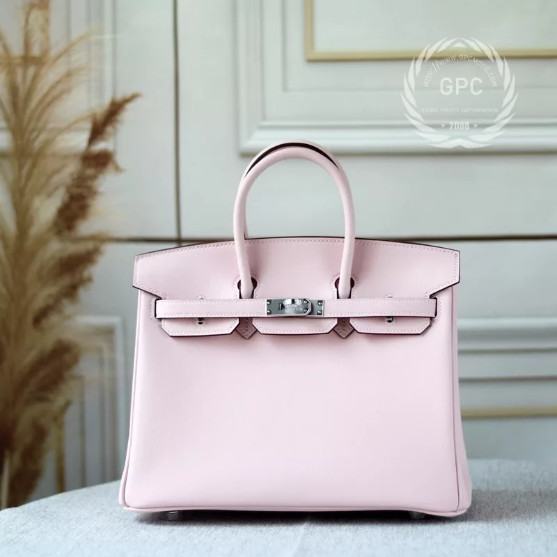 3Q ROSE SAKURA SWIFT BIRKIN 25 PHW