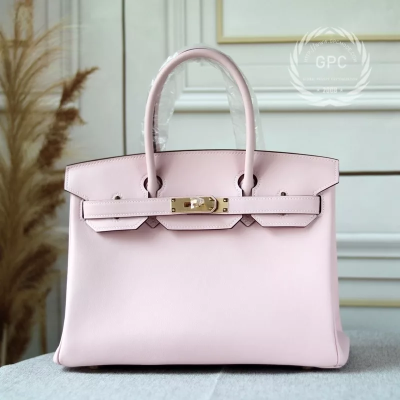 3Q ROSE SAKURA SWIFT BIRKIN 30 GHW