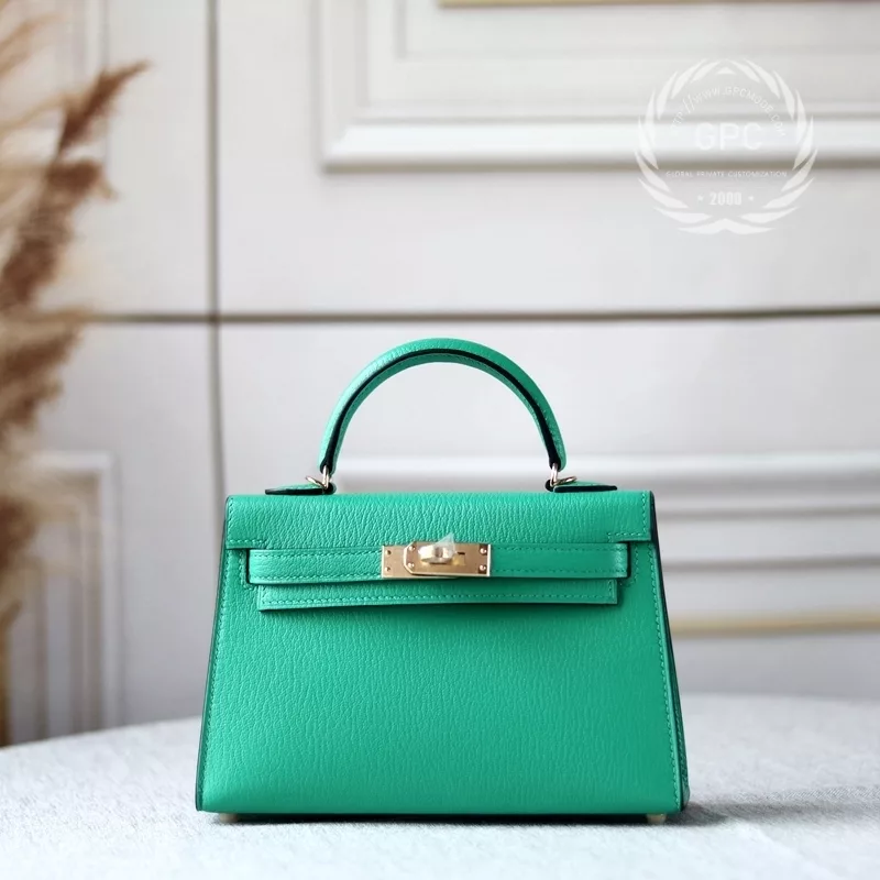 1k vert bamboo cherve kelly mini II ghw