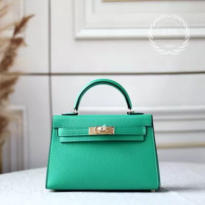 1k vert bamboo cherve kelly mini II ghw
