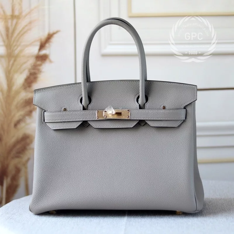 M8 GRIS ASPHATLE  togo BIRKIN 30 with GHW