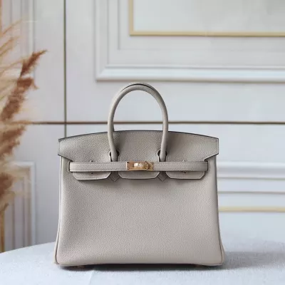 C81 GRIS TOURTERELLE TOGO BIRKIN 25 GHW