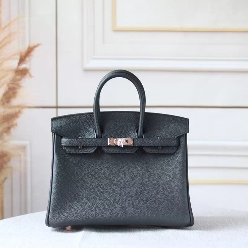 89 black nior togo birkin 25 RGHW