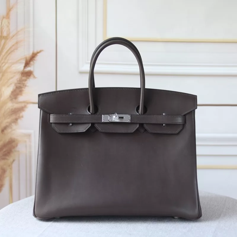 Ebene barenia fauve birkin 35 PHW