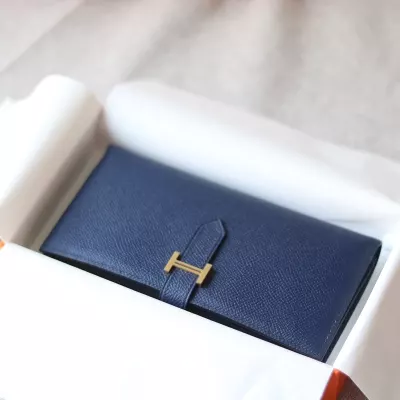 bleu saphair epsom bearn wallet GHW