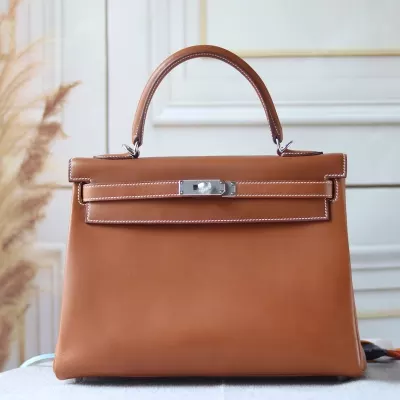c37 gold barenia fauve Kelly 32 with phw
