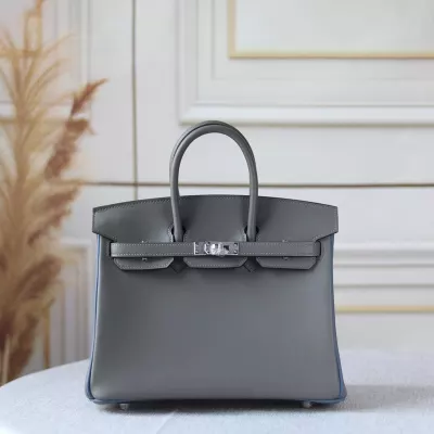 8F etain swift and 7E bright bleu birkin 25 phw