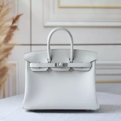 C80 GRIS PEARL SWIFT BIRKIN 25 PHW