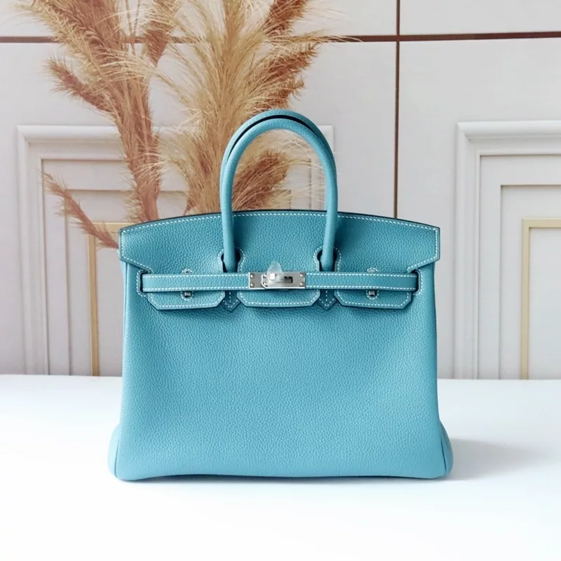 blue jeans togo birkin 25 with PHW