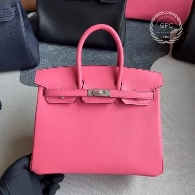 8W Rose AzaIee swift birkin 25 with phw