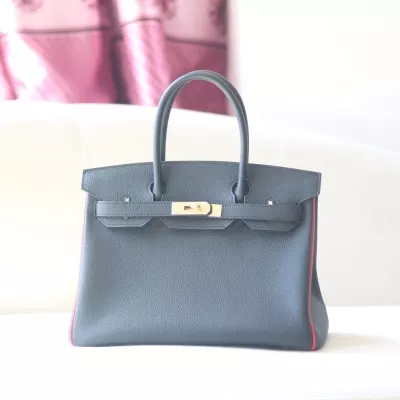 nior togo interior s3 rouge de coeur birkin 30 with GHW