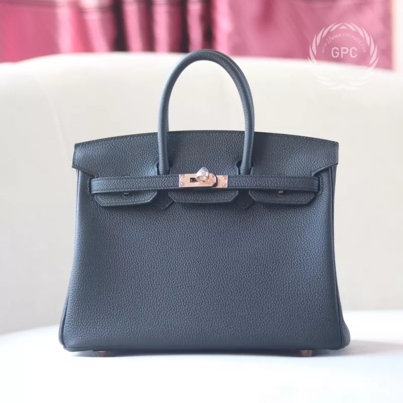 Nior togo birkin 25 with Rose Gold Hardware