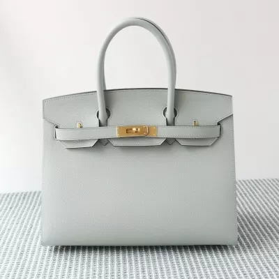 8U BIue GIacier birkin 30  EPSOM Sellier with GHW