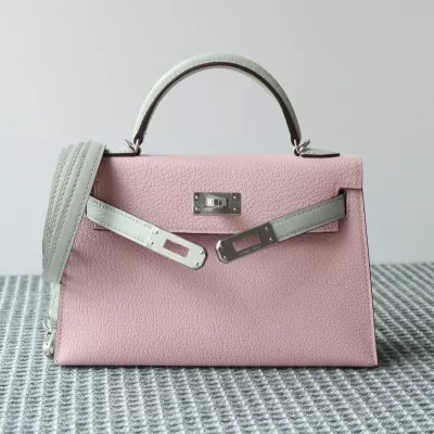 3Q ROSE SAKURA &amp; C80 PEARI GRAY KELLY II CHERVE WITH PHW