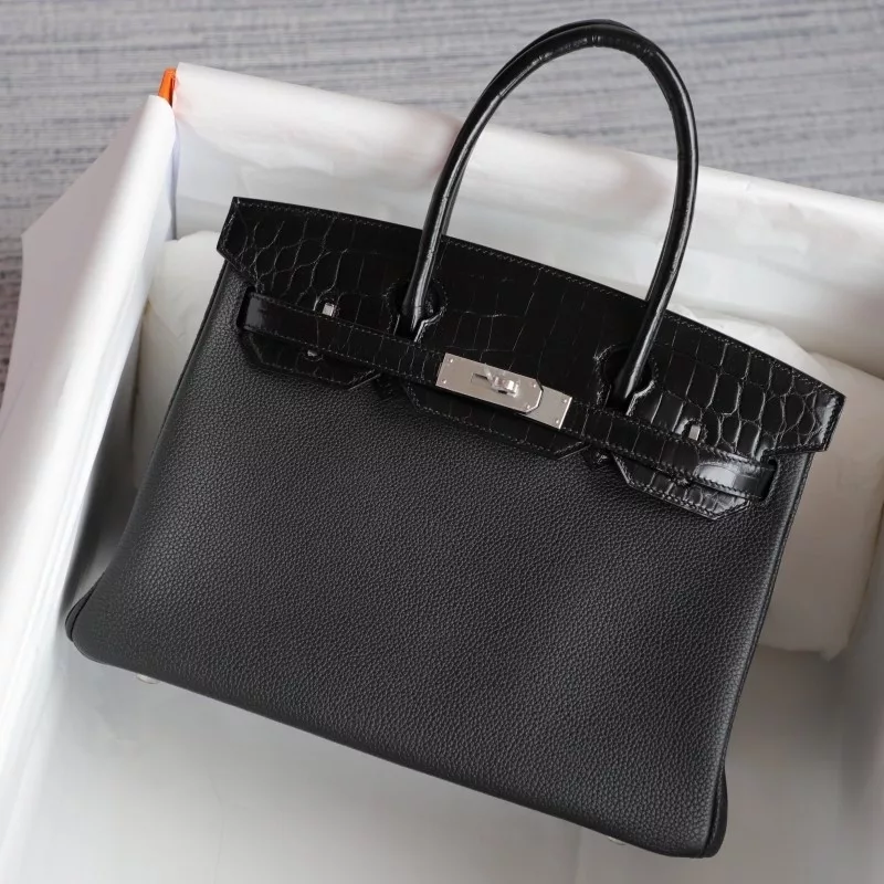 CK89 Nior limited nilo crocodile and togo birkin 30 touch with phw