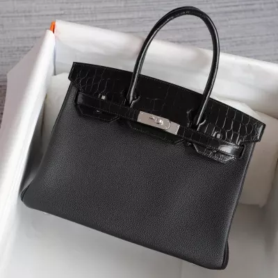 CK89 Nior limited nilo crocodile and togo birkin 30 touch with phw