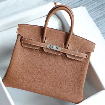 C37 GOLD togo birkin 25 with phw