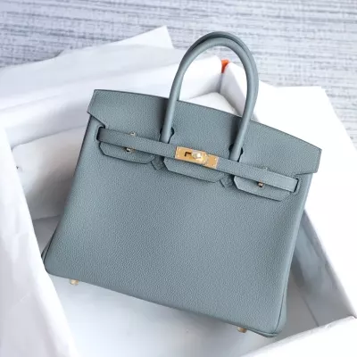 C63 vert amande togo birkin 25 with ghw