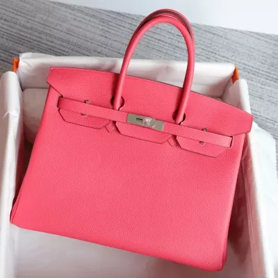 U5 Rose Lipstick clemence birkin 35 with PHW