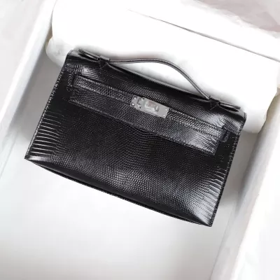 CK89 Nior lizard kelly pochette with phw