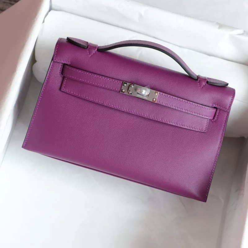 P9 Anemone swift kelly pochette with phw