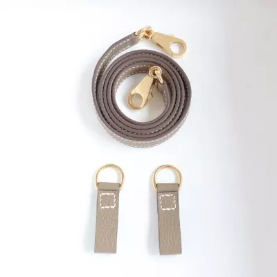 etoupe togo strap hooks ghw for birkin 25/birkin 30/birkin 35