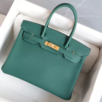 Z6 MaIachite Birkin30 Togo With&nbsp;GHW