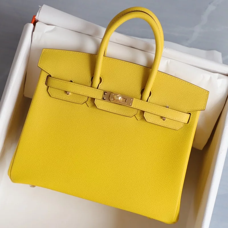 9O Jaune De NapIes Epsom Birkin 25 with&nbsp;GHW