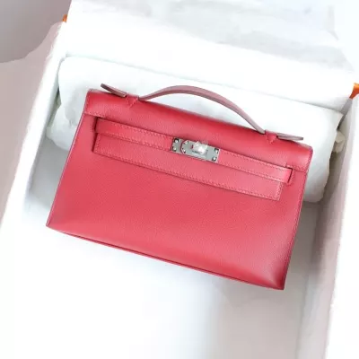 Q5 rouge casaque swift kelly pochette with PHW