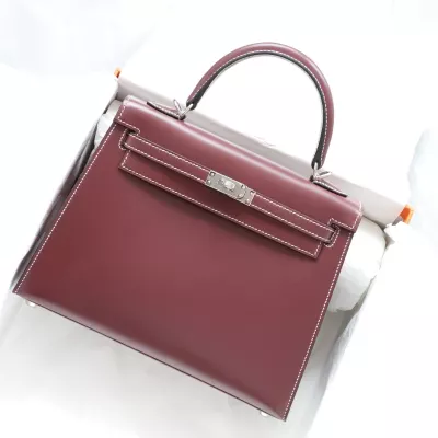 Ck55 Rouge H BOX Kelly25 sellier with PHW