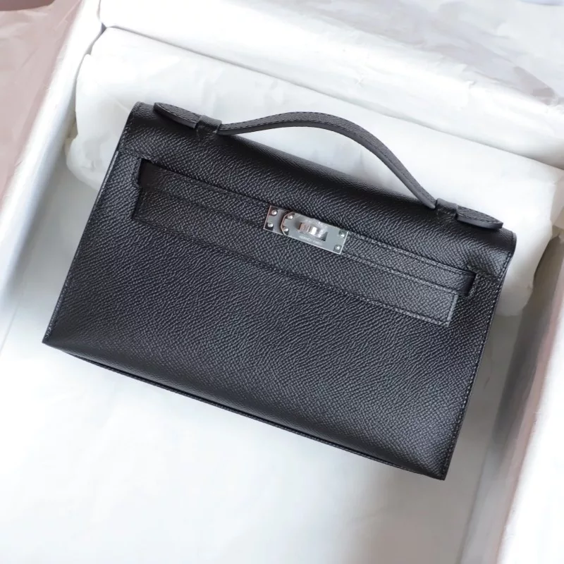 CK89 Nior epsom kelly pochette with phw