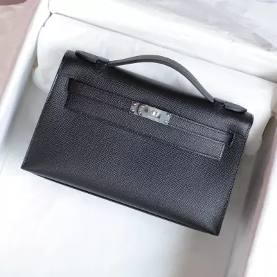 CK89 Nior epsom kelly pochette with phw