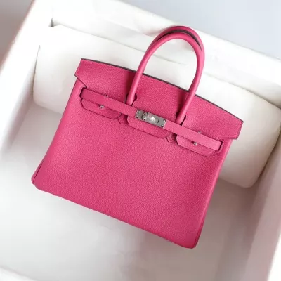 0D Rose Mexico togo birkin 25 with phw