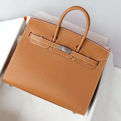 37 GoId epsom birkin 25 sellier with phw