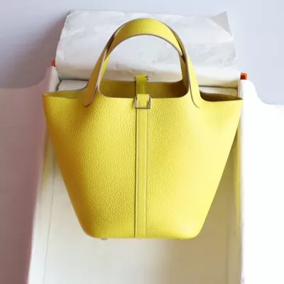 9R lime clemence picotin lock 18cm with phw
