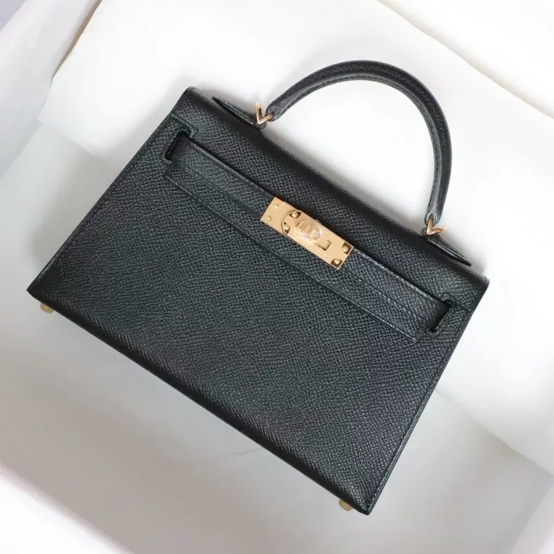 CK89 Nior/Black epsom kelly mini II with GHW