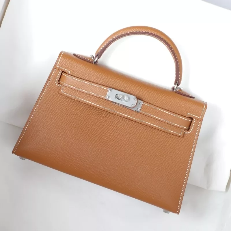 C37 GOLD epsom mini kelly II with PHW
