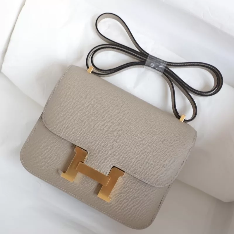 c81 gris tourterelle epsom constance 19cm with ghw