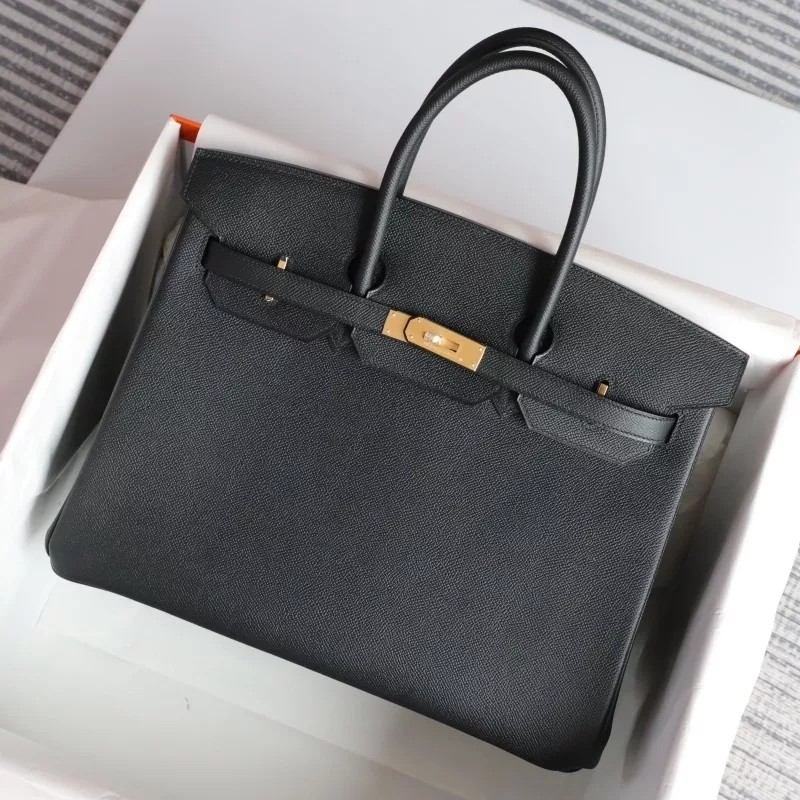 CK89 Nior epsom and rose L3 rose pourple interior birkin 35 with ghw
