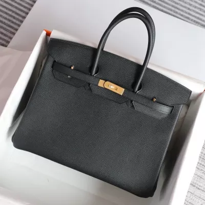 CK89 Nior epsom and rose L3 rose pourple interior birkin 35 with ghw